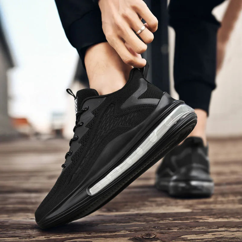 Men’s Air Cushion Trainers – Casual Breathable Running Shoes