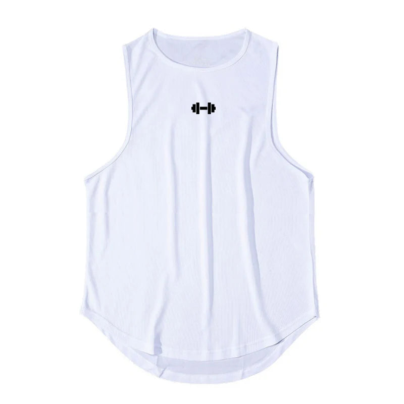 Summer Men’s Gym Tank – Quick-Dry Loose Basketball Vest