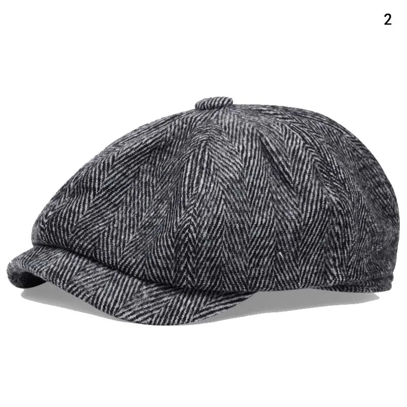 Men’s Retro Newsboy Cap