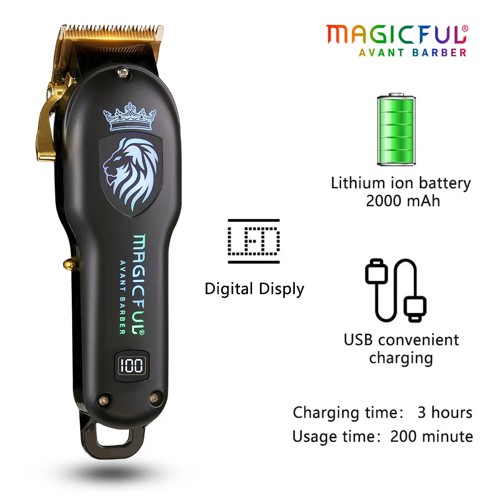 Professional Rechargeable Hair Clipper