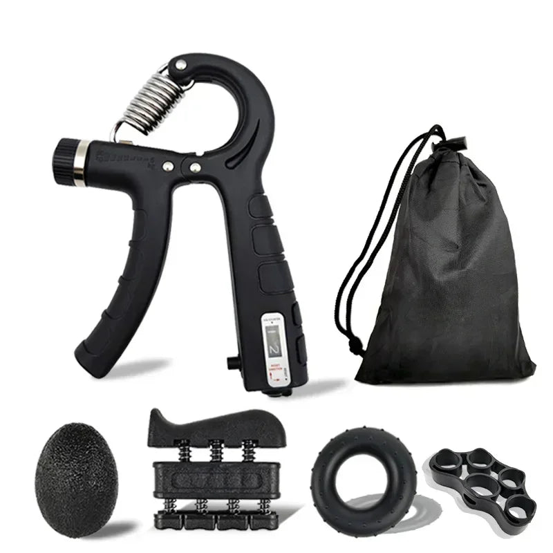 Hand Grip Strength Trainer Kit – Finger Exercise & Rehab