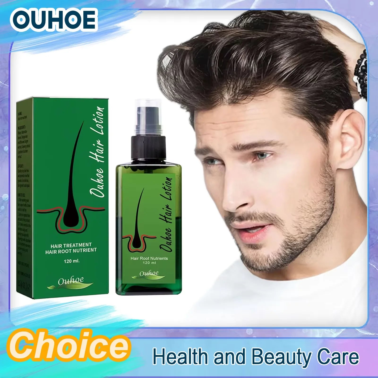Hair Growth Spray – Anti Hair Loss & Scalp Repair Treatment