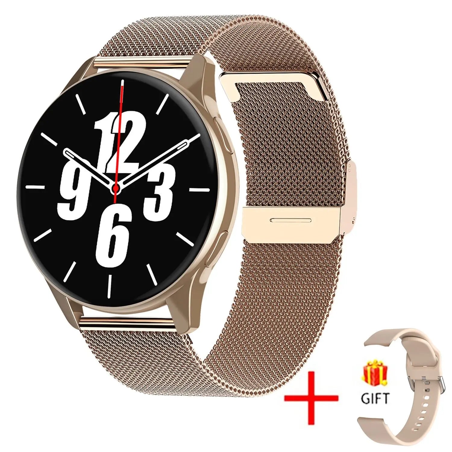 Smartwatch with Bluetooth Calls & Wireless Charging