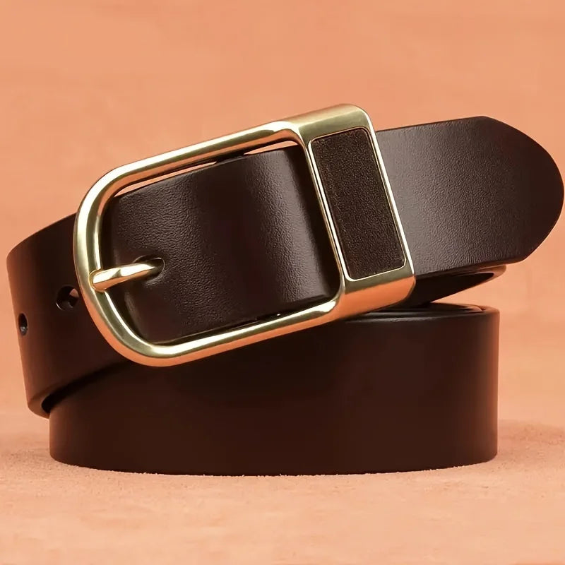 Men’s Retro Casual Belt with Pin Buckle