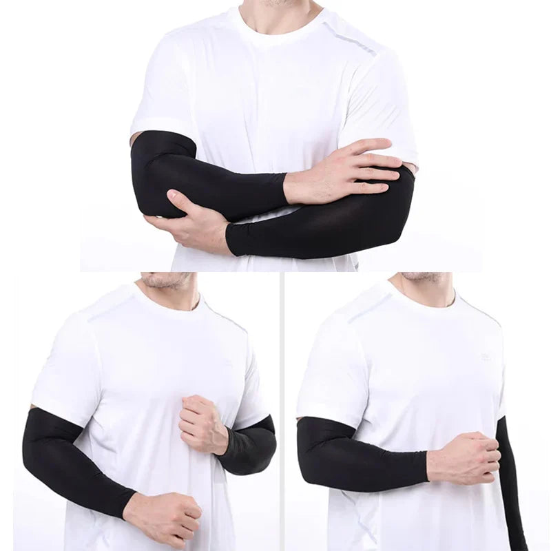 UV Protection Arm Sleeves – Ice Cool Summer Sports Covers