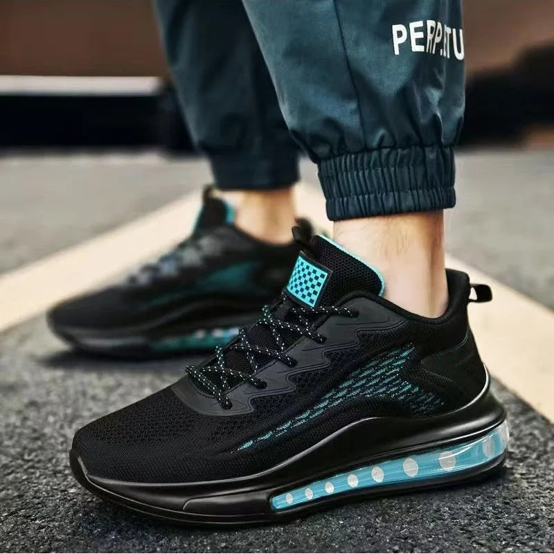 Men’s Air Cushion Trainers – Casual Breathable Running Shoes