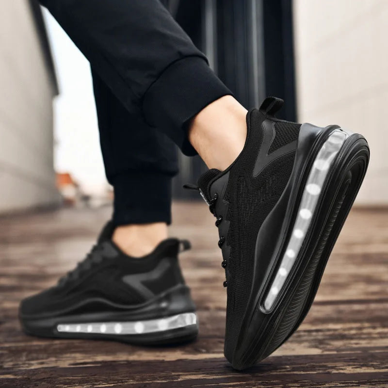 Men’s Air Cushion Trainers – Casual Breathable Running Shoes