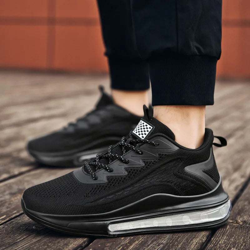 Men’s Air Cushion Trainers – Casual Breathable Running Shoes