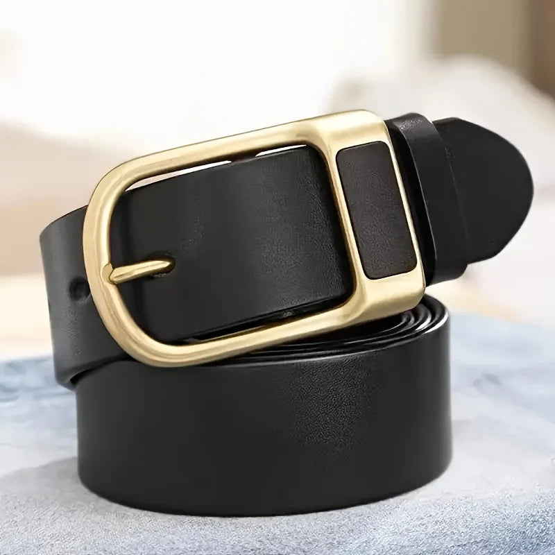 Men’s Retro Casual Belt with Pin Buckle